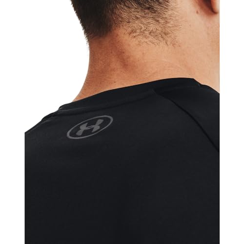Under Armour Men's Velocity 2.0 Short Sleeve T Shirt, (001) Black / / Pitch Gray, Medium - image 3