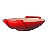 Le Creuset 28-Oz. Stoneware Wok Dish, Color: Cherry