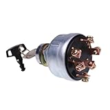 SUKATC 6 Terminals 91204-17400 91205-14900 91106-07400 Ignition Switch w/ 2 Keys Compatible with