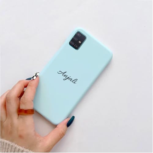 Image of COLORflow Back Cover Compatible with Samsung Galaxy A71 | Solid Color Customized Back Cover Compatible with Samsung Galaxy A71