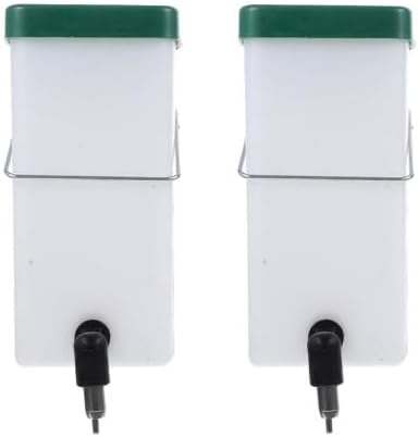 Pet Automatic No Drip Rabbit Water Dispenser Bottle Set of 2 (18cm)