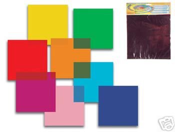 Veka - 8 fogli in gelatina colorata per proiettori PAR36 PAR56