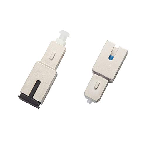 2 Pack 10Db Sc Fiber Optic Attenuator, Single Mode Fixed In-Line Fiber Attenuator, Sm Sc/Upc Male To Female, Db Options: 3Db, 5Db, 7Db, 10Db #TOP4