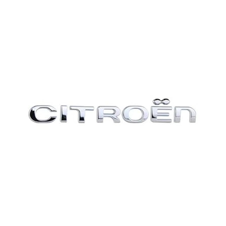 Car Emblems Logo Badge For Citroen C1 2014-2023,Logo Hood Trunk Rear Hatch Deck Lid Sticker Replacement Metal Logo 3D Exterior Accessories