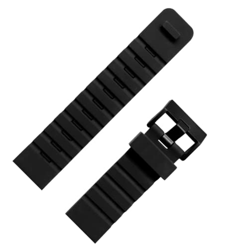 DBLACK ”SADIDA” Silicone Watch Strap // For 20mm, 22mm, 24mm, 26mm, or 28mm (Choose Your Size)