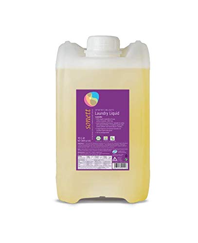Organic Laundry Liquid Lavender (2.6 gal/10L) for all textiles Certified Organically Grown