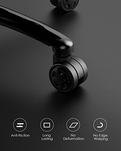 Office Chair Mat For Carpet, Hardwood And Tile Floor, 1/5" Thick Desk Chair Mat, 35" X 45" Anti-Slip Carpet Chair Mats For R Low/Medium Pile Carpets #TOP7