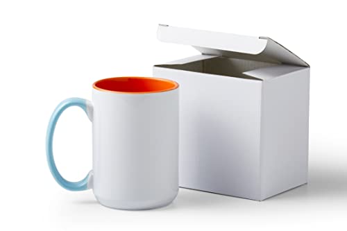 Cricut Beveled Blank-15 oz/425 ml (1 ct) 15 OZ BEV Ceramic Mug Blank Reef (1) - image 6