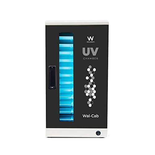 Image of Waldent Wal-Cab UV Chamber 12 Trays - Walnut Brown, UV Sterilization Chamber for Dental Instruments, Efficient UV Light Sterilizing System, Durable Design, Compact and Space-Saving for Clinics