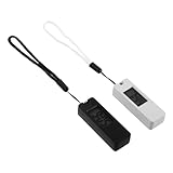 Taille du porte-clés portable : petit et léger, il peut être facilement à votre porte-clés pour une vérification pratique de l'heure, montre bague homme, montre