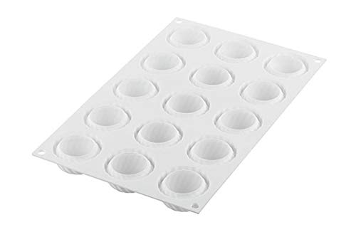 silikomart Samurai 30 Mould, White, 15 Cav, Ea 1.81"x0.90"H - Image 2