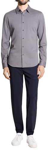 Theory Men's Sylvain Shirt in Structure Knit2