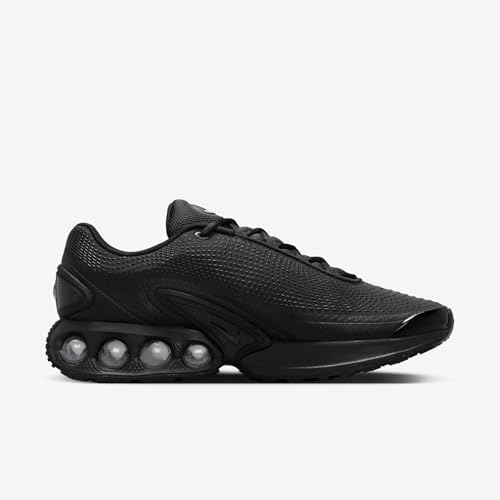 Image of Nike Air Max Dn Shoes (DV3337-006, Black /Black /Metallic Dark Grey /Black)