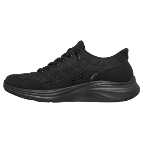 Image of Skechers Womens, Contour Foam - Cozy Fit Hands-Free Slip-Ins, Black, 10.5 Medium