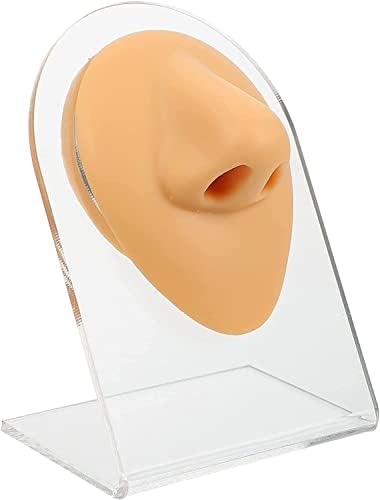 1 Pc Silicone Ear Model Reused Ear Displays Mould 1:1 Professional Piercings Practice Tools for Earrings Ear Studs Display