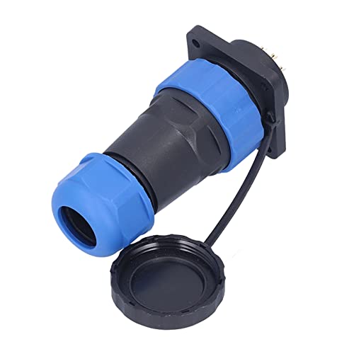 Conector de aviación IP68 Sorandy SP28 4 orificios 9 pines miniatura 3