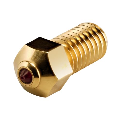 DUROZZLE Rubin-Düse 0,4 mm für AnkerMake M5 / M5C 3D-Drucker, gehärtet und abriebfest (M5 / M5C, 0,4 mm)