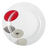 Secret de Gourmet   Porcelaine Lot de 6 Assiettes Plates