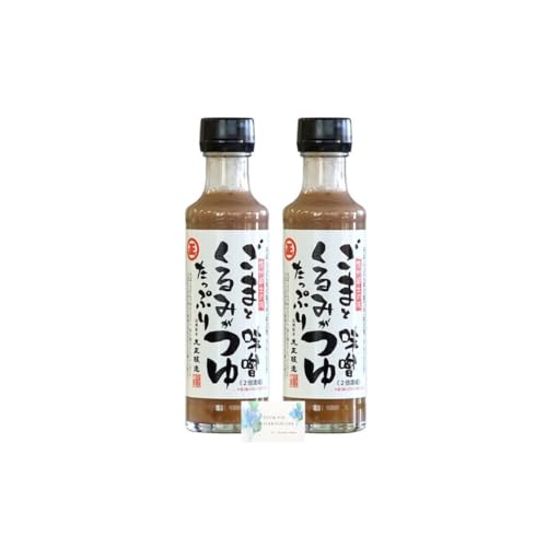 ごまとくるみがたっぷり味噌つゆ 200ml そばやうどんの麺つゆ・和え物・ドレッシングなどのサムネイル