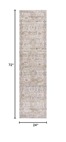 Tapete SAFAVIEH Mason 61x183 cm Gris Beige miniatura 3