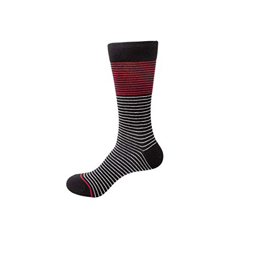 Image of HHX YONLEE Dress Socks 5 /6 /10 Pairs Crew Argyle Colorful Cotton Novelty Casual Happy Fun