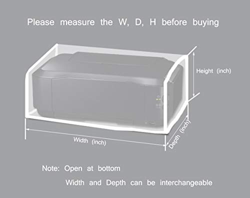 Printer Dust Cover Water proof Case Protective Jacket (12Wx14Hx10D)