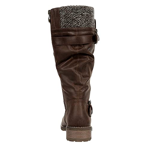 XAPPEAL-Chelsey-Womens-Tall-Knee-High-Fashion-Riding-Boots-with-Buckle-Accent