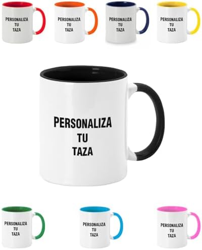 Personalised Mug with Image and Text for Original Gifts Ceramic M...