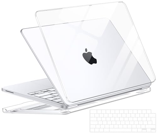 NPUOLS Funda para MacBook Neo 13 Pulgadas 2026 A18 Pro Modelo A3404, Carcasa Protectora rígida Transparente para Mac Neo 13