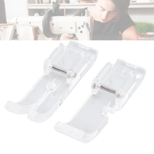 Pies prensatelas transparentes para máquina de coser miniatura 5
