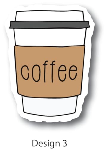 Coffee Takeaway Cup Vinyl Sticker Decal - Aesthetic Drink