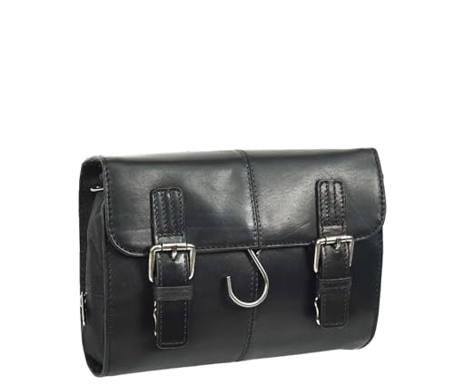 Trousse de toilette en cuir pour vos voyages d'affaires et week-ends