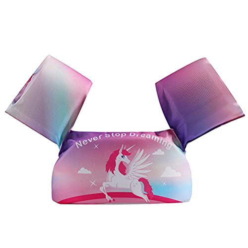 Barn badväst simhjälp väst med armvingar barn badkläder för 22-58 kg barn