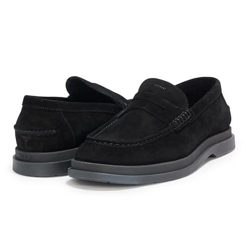 Image of Hugo Men's Chaol Suede Moccasin Loafer