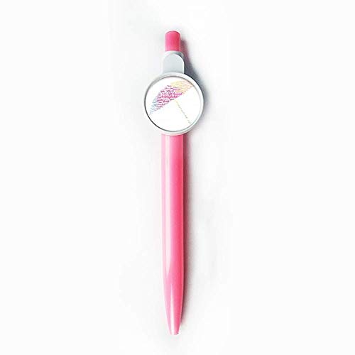 Stylo à bille LGBT DIYthinker bleu rétractable écriture fluide et fournitures de bureau