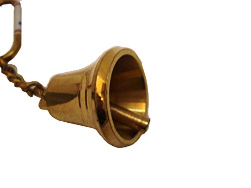 Brass Blessing: Nautische Messing Glocke Schlüsselanhänger - Sammlerstück Marine Nautischer Schlüsselring Cover