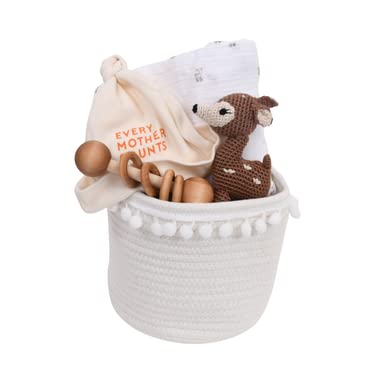 Non Toxic Eco-friendly gift basket for newborns with purpose.