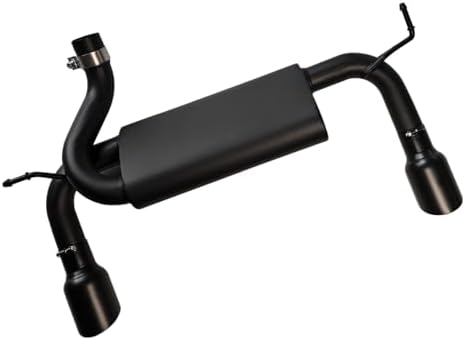 ETL Wrangler JK axle-back exhaust for Jeep Wrangler JK fitment