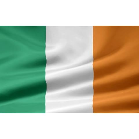 HUGE 8ft x 5ft Ireland Tricolour Irish Polyester Flag Cover