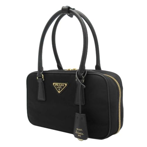 [�v���_] �n���h�o�b�O PRADA Re-Edition 1978 �T�t�B�A�[�m �g���C�A���O�� ���S �g�b�v�P�[�X 1BB121 TESSUTO+SAFFIAN NERO (�u���b�N) �A�E�g���b�g ���f�B�[�X [���s�A���i]