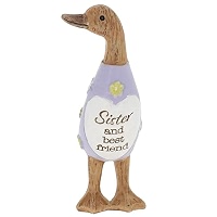 置物 nashu4mama Shudehill Giftware Mini Sentimental Duck Collection for Mum, Nan