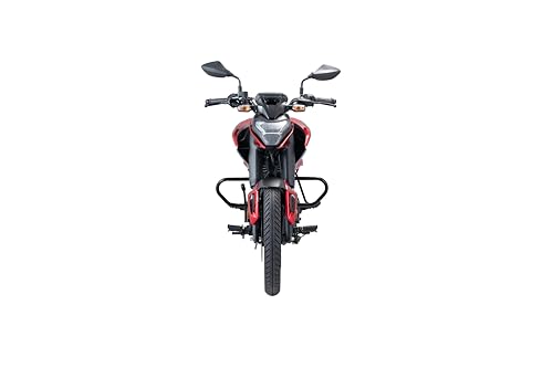 Image of Bajaj Pulsar N 125 Led Disc Bt Motorcycle /Motorbike - Ebony Black Cocktail Wine Red - Ex-Showroom