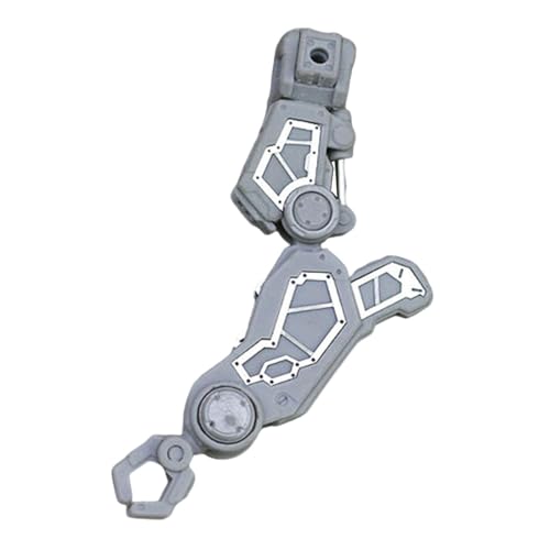 Kokiya Modelo de braço mecânico hidráulico Modelo de braço de robô Ferramenta prática Impressão 3D de ficção científica Conjunto de braço de modelo de alça