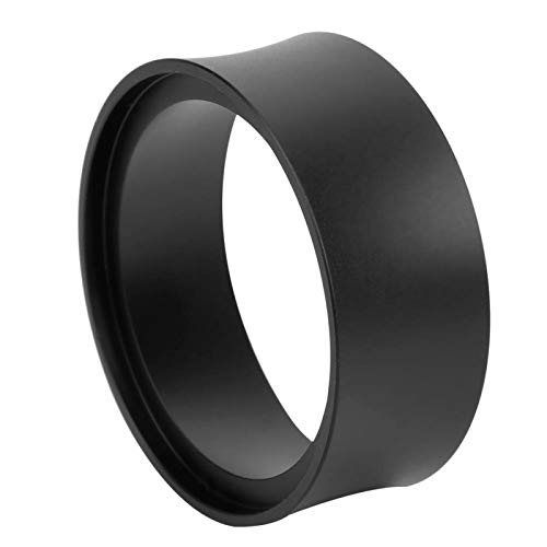 Anel dosador preto, Seguro Universal Liga de Alumínio Universal Anel de Dosagem de Pó de Café, para