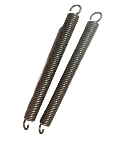 Ressort de garage acier 4mm diamètre 45mm longueur 280mm