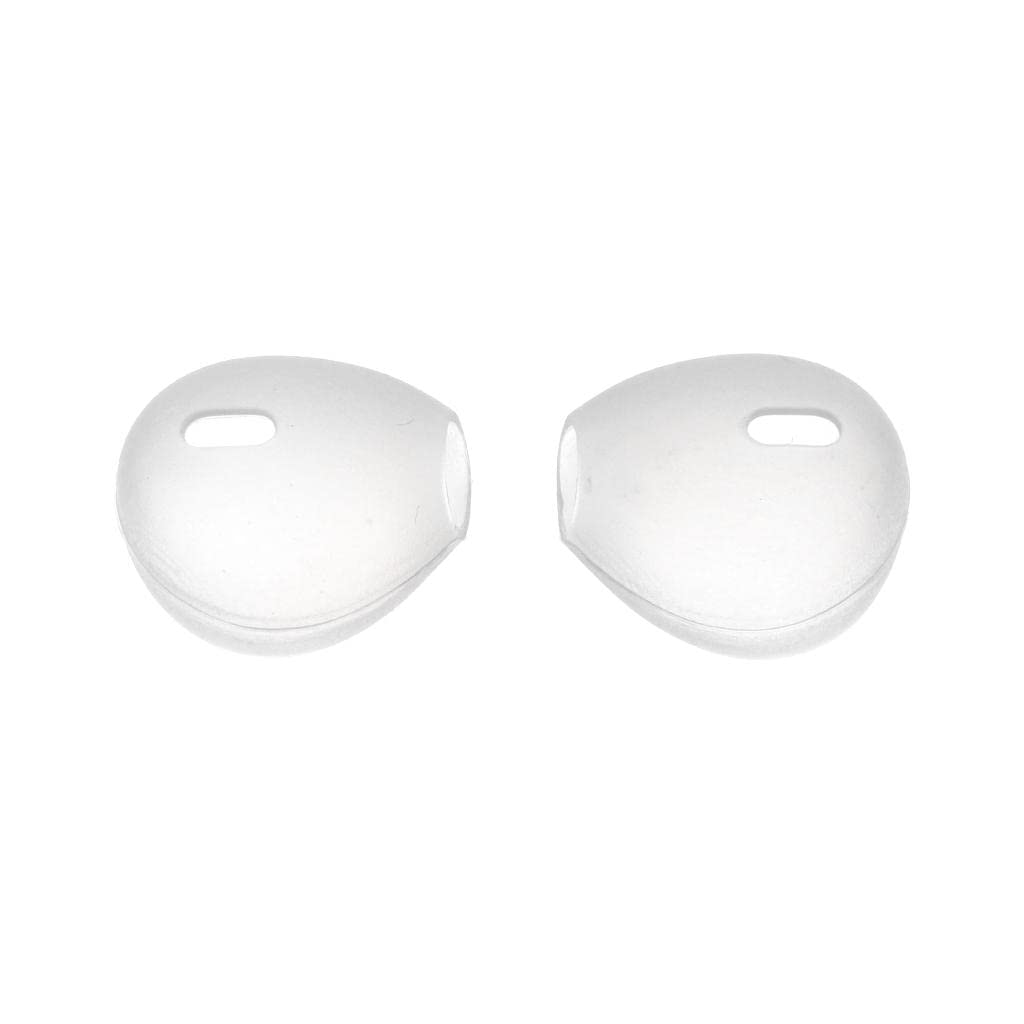 1Pair Silica Gel Ear Tips Earbuds Cover for Apple Airpods Left + Right Gray|Silicone Ear Tips for Apple AirPods & iPhone 7 Earpods | Anti-Slip Sweat-Proof Earbud Covers | Secure Fit Ear-image-40
