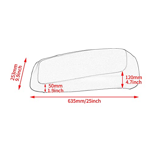 Housse de selle imperméable pour Harley Street Glide protection pluie