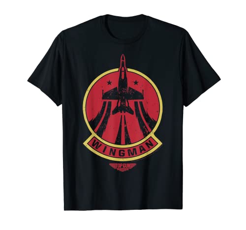 Top Gun Maverick Wingman Badge T-Shirt