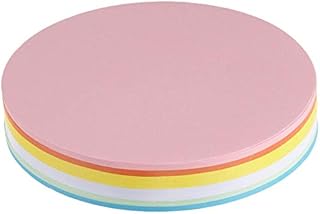 MAUL Moderation Cards Circle, 135 mm, 150 g/m² Paper, Usable On Both Sides, Assorted Colours, 120 Pieces