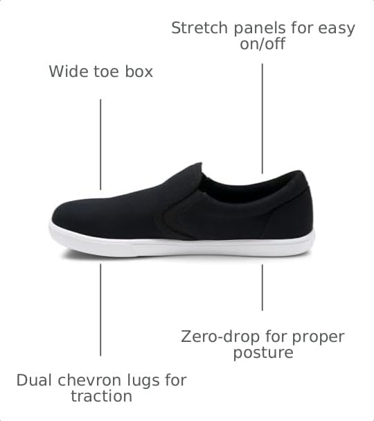Image of Xero Shoes Men's Dillon Canvas Slip-On Barefoot Loafers